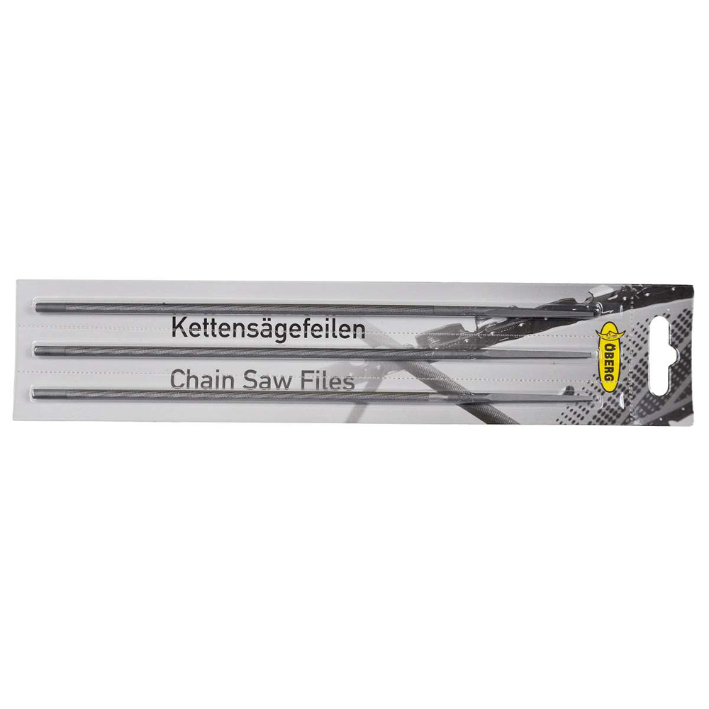 Produktabbildung: Öberg - Kettensägenfeilen 3er-Pack – Ø 4,5 mm / Länge 200 mm
