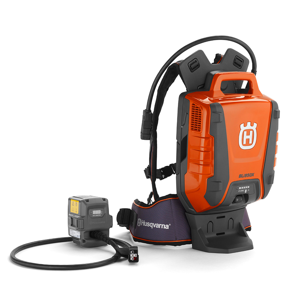 Produktabbildung: Husqvarna - Akku BLi950X (1.120 Wh) inkl. Gurt und Adapter